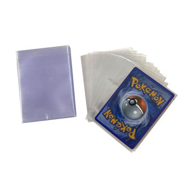 China Recyclable PP Clear Trading Card Blue Inner Sleeve MTG YGO Protector for sale