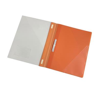 China PP A4 Spring Presentation Clip Clip Document File Folder for sale