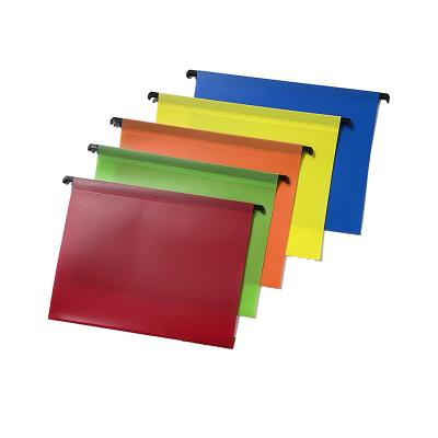 China Colorful PP A4 FC Size PP Suspension Folder Hanging Document Holder for sale