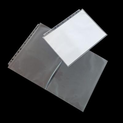 China 11 Hole A3 Top Loading Load Sheet Protector A3 11 Side Hole for sale