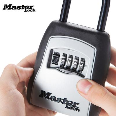 China Weather Protective Cover Prevents Freezing And Jamming Portable Master Key Lock Box Combination Lock Box Wall Mounted Waterproof Lockbox And Hanging Key Safe Box Locks Estate Agent For House for sale