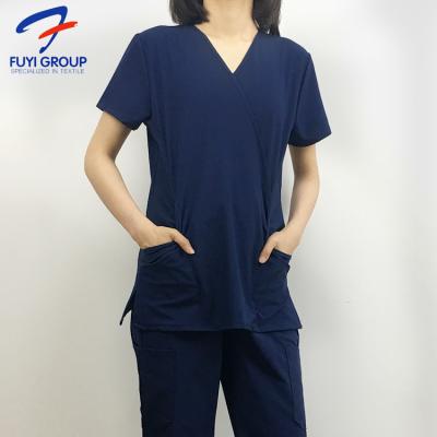 China Europe Style Waterproof Hospital Nursing Uniform Scrubs Medical Suit Clothing Uniforms for sale