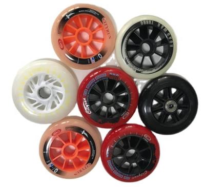 China Wholesale Popular Professional PU 110mm Professional Super High Rebound Clearance Magic MPC Skate Wear-resisting Integrated Wheels for sale