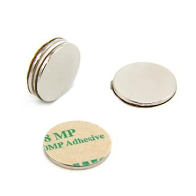 China Super Magnet 20 x Industrial Disc Magnets - Self Adhesive Round Neodymium Magnet for sale