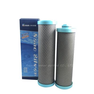 China Hotel 10 Inch Nanosilver Carbon Blocks for sale