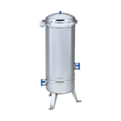 China Hotel [Taiwan Freecom] 2 Filters Design Excellent Stainless Steel Housing Whole House Water Filtration System for sale