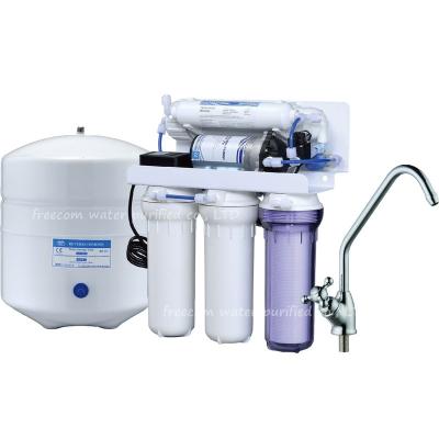 China Hotel Classic Reverse Osmosis System With Water Filter Housing 10 Inch Household Water Treatment for sale