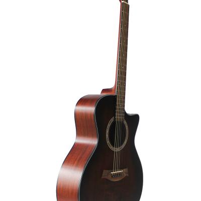 China Spruce Wood N-45 JENSON Custom Fir Solid Wood Acoustic Guitar 40 inch for sale