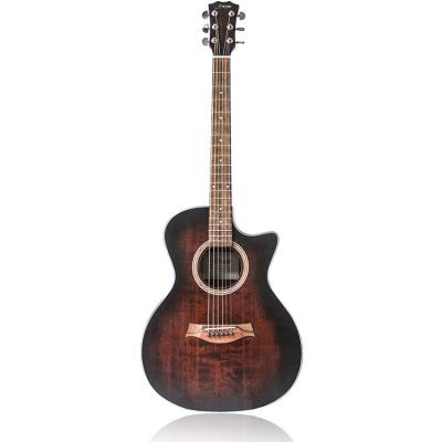 China Cheap Flawless High Quality Acoustic Guitar N-45 JENSON Musical Instrument Flawless Customizable Acoustic Guitar Factory for sale