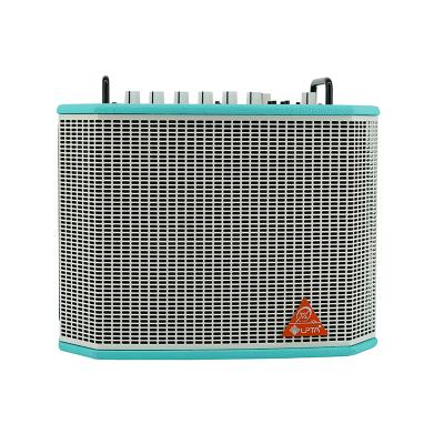 China No Door Blue Acoustic Guitar AmplifierSound 120 Watt High Power Audio for sale