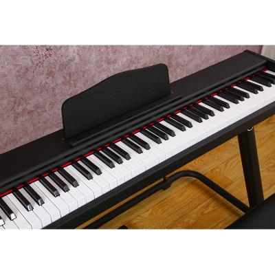 China Professional Portable Piano 88 Keys Portable Digital Piano 88 Keys Piano Electronic Beginner Piano Keyboard 88001 Piano Keyboard Musical Instrument for sale