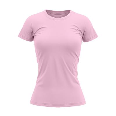 China Other 2023 Summer Round Neck Shorts Sheath Casual Women's Solid Color Candy Color Custom Logo Manufacturer Wholesale Slim T-shirt for sale