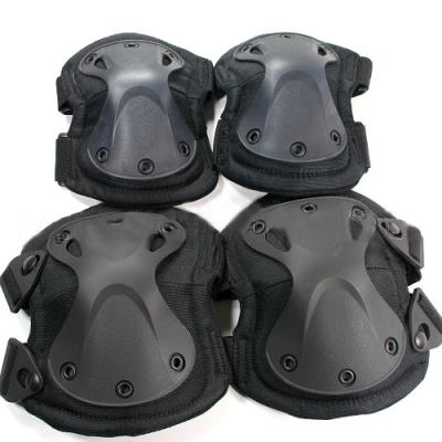 China SWAT Style Knee And Elbow Pads Set, Made Of Durable Nylon And High Impact Polymer for sale