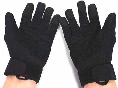 China Full Finger Tactical Gloves,Fabric: Microfiber + Nylon,Size:M,L,XL for sale