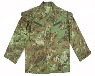 China Italian Camo Military Uniform For 35% Cotton And 65% Polyester for sale