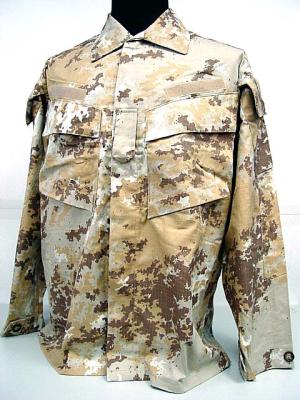 China Italian Digital Desert Camo Military Uniform For 35% Cotton And 65% Polyester for sale