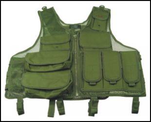 China High Quality New Design Tactical Vests For High Density Nylon Material for sale