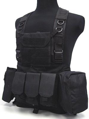 China Tactical Vest, Made By High Quality Nylon Material,Fully Adjustable In Size for sale