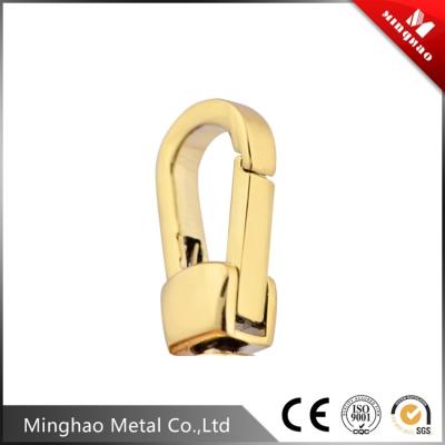 China High quality gold swivel snap hook for dog leash parts,9.92*36.81mm for sale