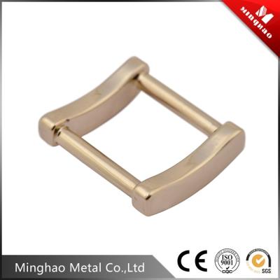 China Artistic sense metal door shape 19.86*16.43mm button for handbag fittings for sale