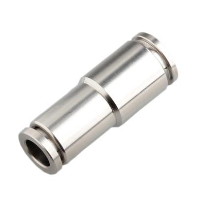 China Material of Construction Shops Stainless Steel Unions 8-4mm Reducer OD Push Fit Fittings Tube Fittings Push To Tube Connect Fittings for sale