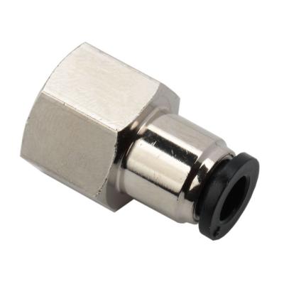 China Brass Air Pressing Pneumatic Fittings Automation Unions /Reducer Tee for sale