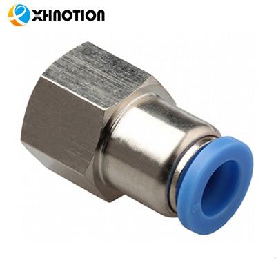 China Pneumatic Plastic Push In Fitting, Female Straight Fitting, Compact Push In PCF Tube Fitting for sale