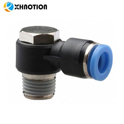 China Pneumatic Plastic Air Bed Fit And Male Banjo Fitting Push To Connect Fittings , Compact Bed Fitting PH for sale