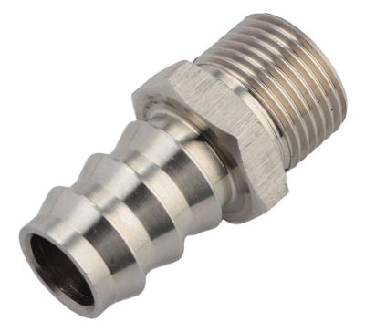 China Hotels Pneumatic Stainless Steel Connector Burr Fitting for sale