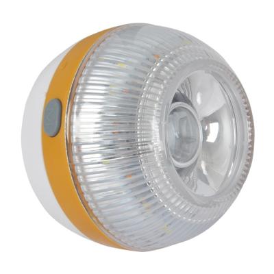 China ABS Plastic V16 Help Warning Light Amber Magnetic Base Car V16 LED Flash Emergency Strobe Light for sale