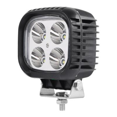 China Factory 5 Inch Aluminum 40W LED Work Light Waterproof OEM Work Lamp For Construction Machinery for sale