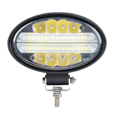 China Diecast Tractor 144W LED Light Oval Tractor Aluminum Alloy LED Working Light For Agriculture Tractor LED Work Light for sale