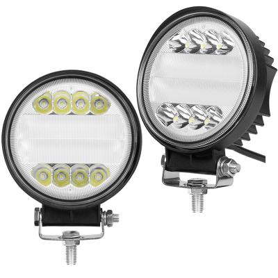 China Wholesale Round 4.5inch 24W LED Working Lamp 12V LED Tractor Work Lights CK-WP2403R for sale