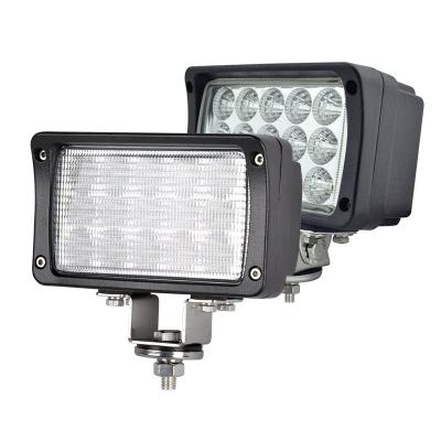 China 4x6 Inch LED Work Light Fixtures Excavator Loader Compactor High Power Working Light For Agricultural LED Light 6 Inch for sale