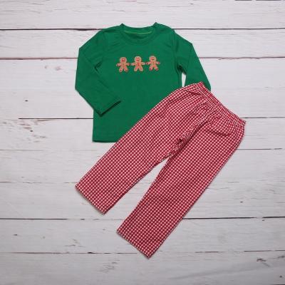 China Wholesale Casual Low Moq Applique Boys Casual Clothing Sets OEM Service Cotton for sale