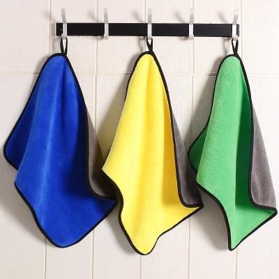 China Viable Quick Dry Water Absorption Car Cleaning Cloth In Microfiber Material for sale