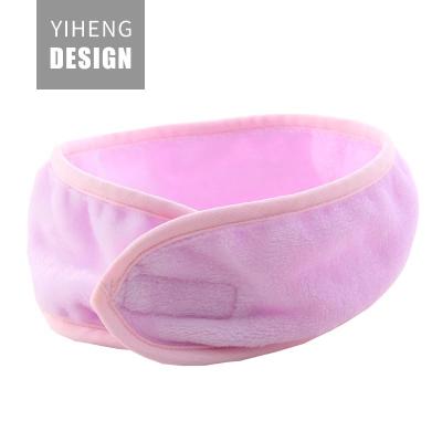 China Adjustable Elastic Sports Water Absorption Makeup Spa Shower Face Headband Turban for sale