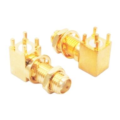 China Network & Wireless Communications & Detection& Premium H20.01mm RF Connector KWE Antenna Jack 50M PCB Gold Waterproof PCB Mount For Antenna for sale