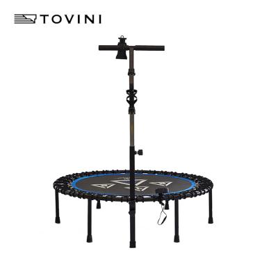 China Eco-friendly Mini Trampoline 40 Inch Fitness Indoor Round Jumping Trampoline for sale