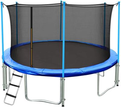 China Custom Size Kids Adult Trampoline Eco - Friendly With Outdoor Safety Net for sale