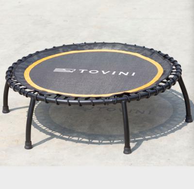 China TOVNI Cheap Kids Indoor Playground Protective Net Single Bungee Jumping Trampoline For Sale for sale