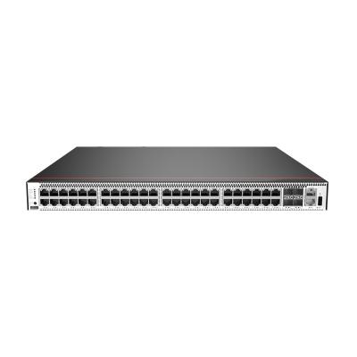 China VLAN Support 48-Port SFP Network Switches S5731-H48T4XC Gigabit Ethernet PoE QoS USB Communication 1U Chassis for sale