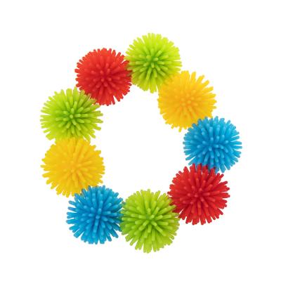 China Promotional Toy Hot Sale 3CM Jumbo Puffer Soft Ball Spiky Ball Fun Toy For Children for sale