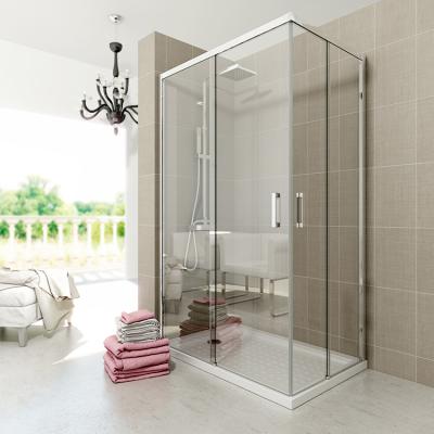 China Factory Modern Chinese Hot Sale Cheap Bathroom Tempered Glass Door Shower Enclosure for sale