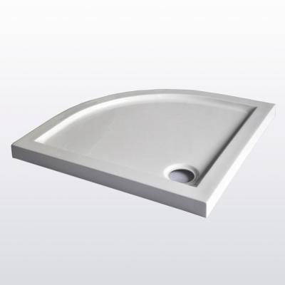 China Slim Resin Shower Tray /Acrylic Shower Tray Anti-Slip Round for sale