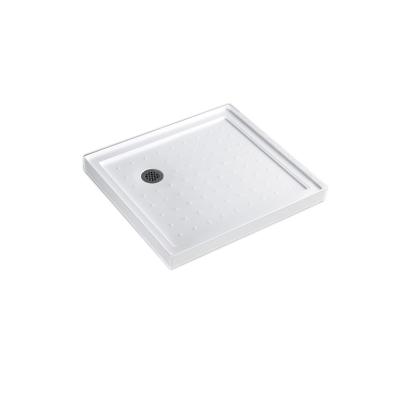 China DOMO Contemporary CE Approved Shower Tray Cover Square Shower Base for sale