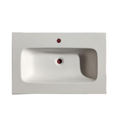 China Modern New Gel Resin Wash Sink Cabinet Coating Stone Basin DMR-710 for sale