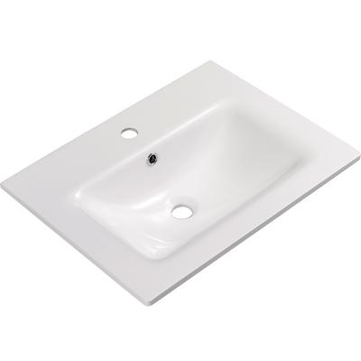 China Modern Resin Stone Sided Cabinet Hand Wash Basin for sale