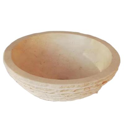 China Modern Design Traditional Stone Bowl Shape Granite Hand Wash Basin for sale