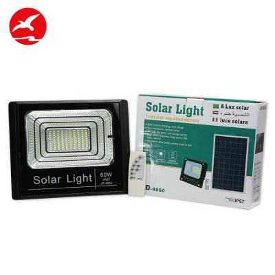 Cina Residential Bridgelux led high lumen ip65 outdoor waterproof solar led flood lamp 10watt 20watt 40watt 60watt in vendita